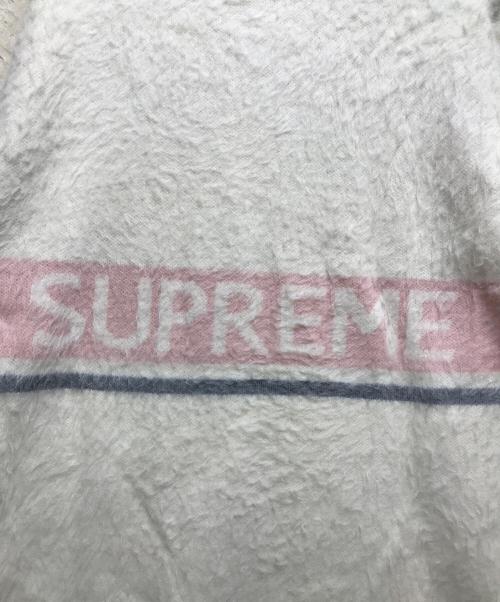 SUPREME（シュプリーム）Supreme (シュプリーム) 25FW Brushed Stripe Sweater（ブラッシュドストライプセーター）/ クルーネックニット アイボリー サイズ:Mの古着・服飾アイテム