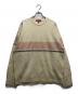 Supreme（シュプリーム）の古着「25FW Brushed Stripe Sweater（ブラッシュドストライプセーター）/ クルーネックニット」｜アイボリー