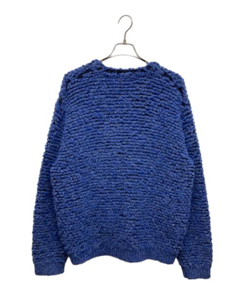SUPREME（シュプリーム）SUPREME (シュプリーム) Textured Knotted Cardigan ブルー サイズ:Mの古着・服飾アイテム