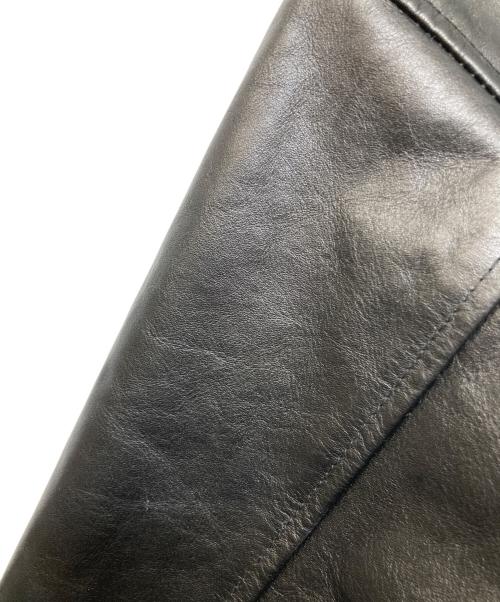 FTC（エフティーシー）FTC (エフティーシー) LEATHER A-2 FLIGHT JACKET ブラック サイズ:Mの古着・服飾アイテム