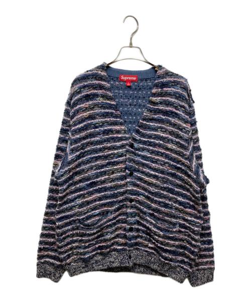 SUPREME（シュプリーム）SUPREME (シュプリーム) Textured Cardigan マルチカラー サイズ:Lの古着・服飾アイテム