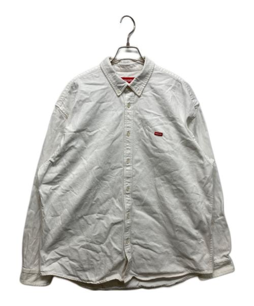 SUPREME（シュプリーム）SUPREME (シュプリーム) Small Box Shirt ホワイト サイズ:Lの古着・服飾アイテム