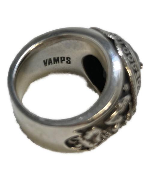 JUSTIN DAVIS（ジャスティンデイビス）JUSTIN DAVIS (ジャスティンデイビス) VAMPS ONYX コラボレーションリング シルバー サイズ:11号の古着・服飾アイテム
