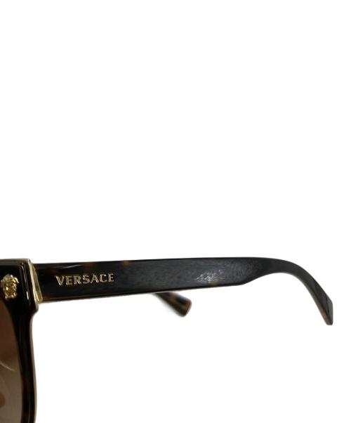 VERSACE（ヴェルサーチェ）VERSACE (ヴェルサーチェ) サングラス ブラウン サイズ:54□20-145の古着・服飾アイテム