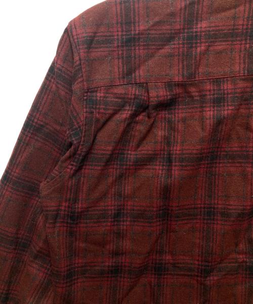 PENDLETON（ペンドルトン）PENDLETON (ペンドルトン) 00’Ｓ ボードチェックオープンカラーシャツ レッド サイズ:Mの古着・服飾アイテム