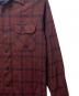 中古・古着 PENDLETON (ペンドルトン) 00’Ｓ ボードチェックオープンカラーシャツ レッド サイズ:M：10000円
