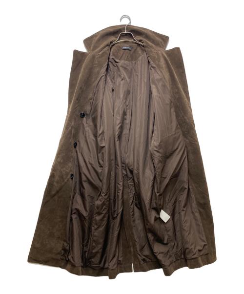 MAISON SPECIAL（メゾンスペシャル）MAISON SPECIAL (メゾンスペシャル) Suede Trench Coat (スウェードトレンチコート）21252165803 ブラウン サイズ:FREE 未使用品の古着・服飾アイテム