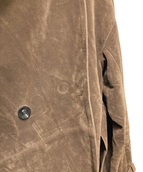 MAISON SPECIAL（メゾンスペシャル）MAISON SPECIAL (メゾンスペシャル) Suede Trench Coat (スウェードトレンチコート）21252165803 ブラウン サイズ:FREE 未使用品の古着・服飾アイテム