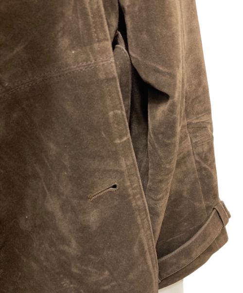 MAISON SPECIAL（メゾンスペシャル）MAISON SPECIAL (メゾンスペシャル) Suede Trench Coat (スウェードトレンチコート）21252165803 ブラウン サイズ:FREE 未使用品の古着・服飾アイテム