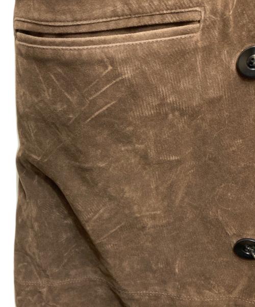 MAISON SPECIAL（メゾンスペシャル）MAISON SPECIAL (メゾンスペシャル) Suede Trench Coat (スウェードトレンチコート）21252165803 ブラウン サイズ:FREE 未使用品の古着・服飾アイテム