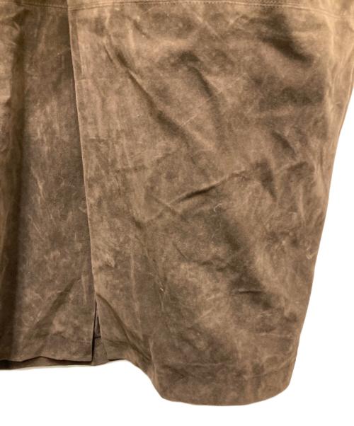 MAISON SPECIAL（メゾンスペシャル）MAISON SPECIAL (メゾンスペシャル) Suede Trench Coat (スウェードトレンチコート）21252165803 ブラウン サイズ:FREE 未使用品の古着・服飾アイテム