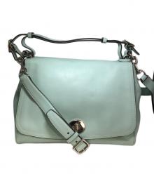 COACH（コーチ）の古着「フラップ2WAYバッグ」｜ブルー