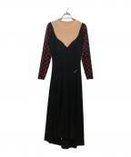 MARINE SERREマリーンセル）の古着「ワンピース」｜ブラック