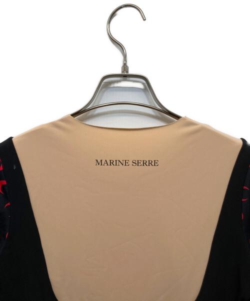MARINE SERRE（マリーンセル）MARINE SERRE (マリーンセル) ワンピース ブラック サイズ:Sの古着・服飾アイテム
