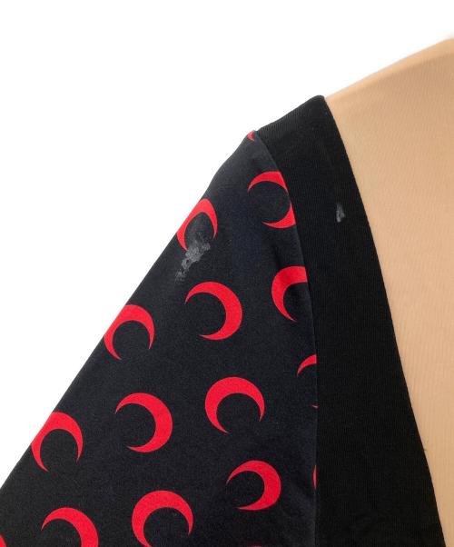 MARINE SERRE（マリーンセル）MARINE SERRE (マリーンセル) ワンピース ブラック サイズ:Sの古着・服飾アイテム