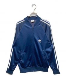 adidas（アディダス）の古着「トラックジャケット」｜ネイビー