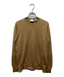 BURBERRY LONDON（バーバリーロンドン）の古着「エルボーパッチニット」｜ブラウン