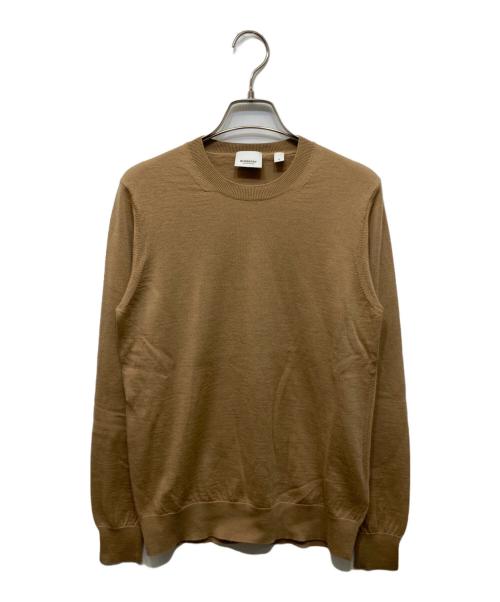 BURBERRY LONDON（バーバリーロンドン）BURBERRY LONDON (バーバリーロンドン) エルボーパッチニット ブラウン サイズ:Mの古着・服飾アイテム