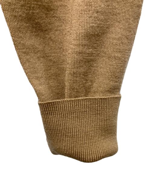 BURBERRY LONDON（バーバリーロンドン）BURBERRY LONDON (バーバリーロンドン) エルボーパッチニット ブラウン サイズ:Mの古着・服飾アイテム