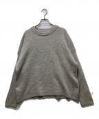 HOTEL PARTICULIERホテルパーティキュリエ）の古着「ウールカシミヤニット」｜グレー