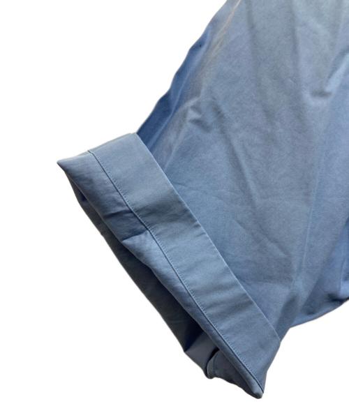 AURALEE（オーラリー）AURALEE (オーラリー) WASHED FINX TWILL BIG HALF SLEEVED SHIRT ブルー サイズ:4の古着・服飾アイテム