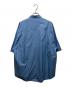 AURALEE (オーラリー) WASHED FINX TWILL BIG HALF SLEEVED SHIRT ブルー サイズ:4：25000円
