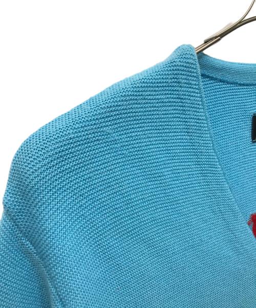 Needles（ニードルズ）Needles (ニードルズ) V Neck Cardigan - Chimayo ブルー サイズ:Sの古着・服飾アイテム