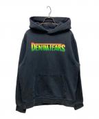 Denim Tearsデニムティアーズ）の古着「ロゴフーディー」｜ブラック