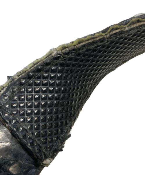 BOTTEGA VENETA（ボッテガベネタ）BOTTEGA VENETA (ボッテガベネタ) イントレチャートカンパーナワンショルダーバッグ ブラックの古着・服飾アイテム