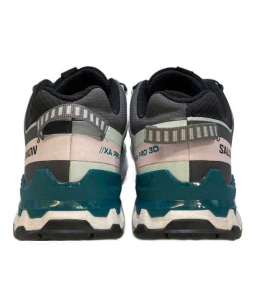 SALOMON（サロモン）SALOMON (サロモン) XAプロ3D V9 GTX ブルー×ピンク サイズ:24.5の古着・服飾アイテム