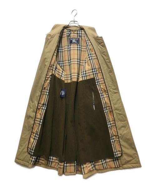 Burberry's（バーバリーズ）Burberry's (バーバリーズ) 裏地ノバチェックステンカラーコート　 PRORSUM イングランド製 ベージュ サイズ:46の古着・服飾アイテム