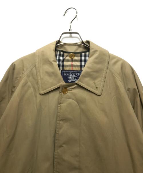 Burberry's（バーバリーズ）Burberry's (バーバリーズ) 裏地ノバチェックステンカラーコート　 PRORSUM イングランド製 ベージュ サイズ:46の古着・服飾アイテム