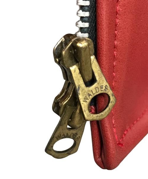 THREEFACE（スリーフェイス）THREEFACE (スリーフェイス) ダブルライダースジャケット レッド サイズ:Sの古着・服飾アイテム