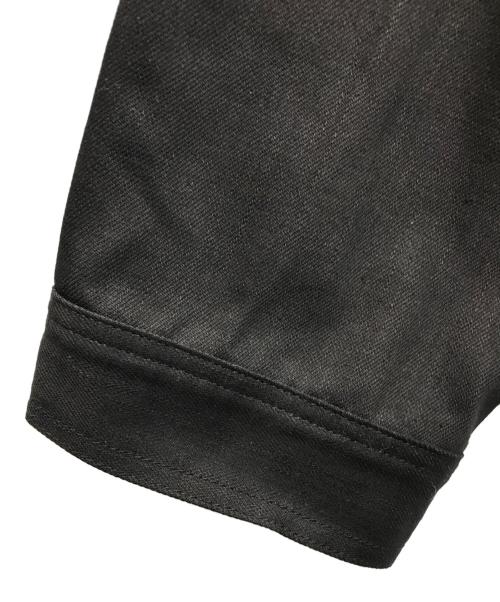 STUDIO NICHOLSON（スタジオ ニコルソン）STUDIO NICHOLSON (スタジオ ニコルソン) PETAR DENIM JACKET ブラック サイズ:XLの古着・服飾アイテム