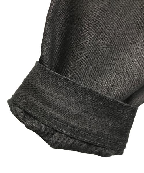 STUDIO NICHOLSON（スタジオ ニコルソン）STUDIO NICHOLSON (スタジオ ニコルソン) PETAR DENIM JACKET ブラック サイズ:XLの古着・服飾アイテム