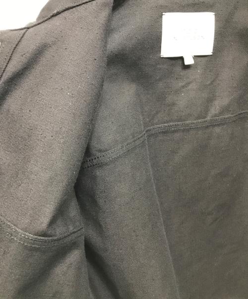 STUDIO NICHOLSON（スタジオ ニコルソン）STUDIO NICHOLSON (スタジオ ニコルソン) PETAR DENIM JACKET ブラック サイズ:XLの古着・服飾アイテム