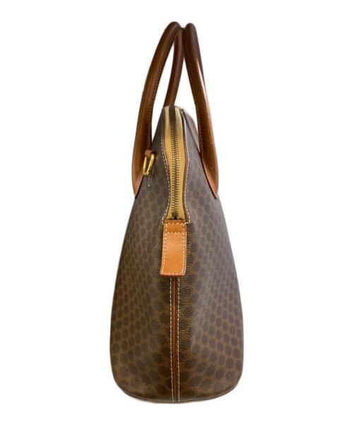 CELINE（セリーヌ）CELINE (セリーヌ) マカダム柄ハンドバッグ ブラウンの古着・服飾アイテム