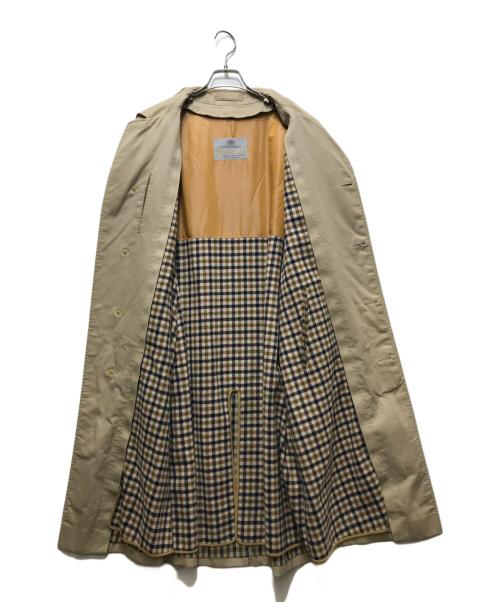 Aquascutum（アクアスキュータム）Aquascutum (アクアスキュータム) ライナー付ステンカラーコート ベージュ サイズ:不明の古着・服飾アイテム