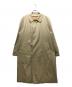 Aquascutum（アクアスキュータム）の古着「ライナー付ステンカラーコート」｜ベージュ