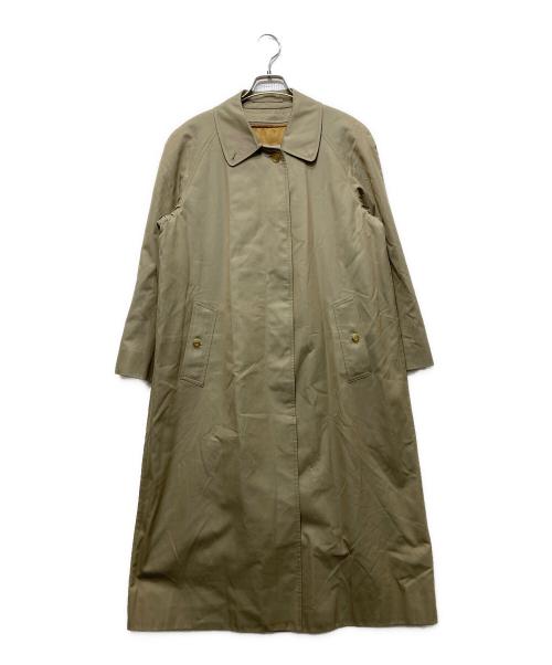 Burberry's（バーバリーズ）Burberry's (バーバリーズ) 裏地ノバチェック ライナー付ステンカラーコート ベージュ サイズ:採寸参照の古着・服飾アイテム