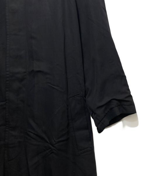 Burberry's（バーバリーズ）Burberry's (バーバリーズ) 裏地ノバチェックコート ブラック サイズ:実寸参照の古着・服飾アイテム