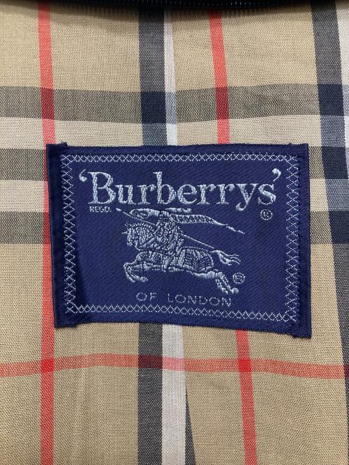 Burberry's（バーバリーズ）Burberry's (バーバリーズ) 裏地ノバチェックコート ブラック サイズ:実寸参照の古着・服飾アイテム