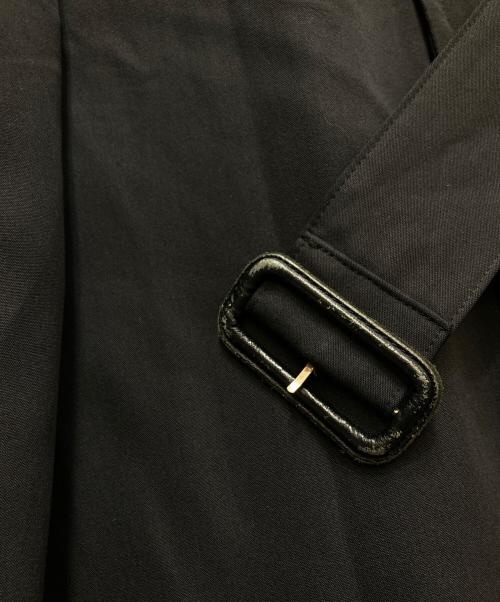 Burberry's（バーバリーズ）Burberry's (バーバリーズ) 裏地ノバチェックコート ブラック サイズ:実寸参照の古着・服飾アイテム