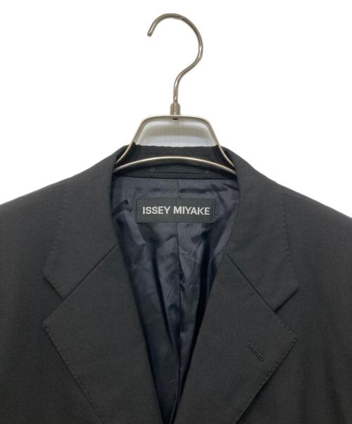 ISSEY MIYAKE（イッセイミヤケ）ISSEY MIYAKE (イッセイミヤケ) 90’S 3Bテーラードジャケット ブラック サイズ:２の古着・服飾アイテム