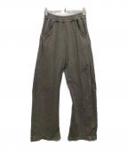 Omar Afridiオマールアフリディ）の古着「SHABBY TWISTED LOUNGE PANTS」｜グレー
