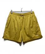 KITHキス）の古着「KITH Nylon Active Shorts」｜イエロー
