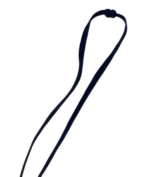 HERMES（エルメス）HERMES (エルメス) シェーヌダンクル ペンダント ラッカーウッド イエロー×オレンジの古着・服飾アイテム