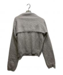 JOSEMOON（ジョゼムーン）の古着「ANGORA 2WAY KNIT」｜ベージュ