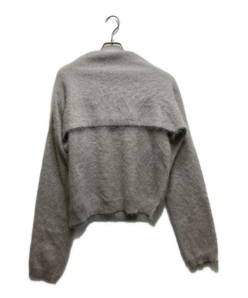 JOSEMOON（ジョゼムーン）JOSEMOON (ジョゼムーン) ANGORA 2WAY KNIT ベージュ サイズ:FREEの古着・服飾アイテム