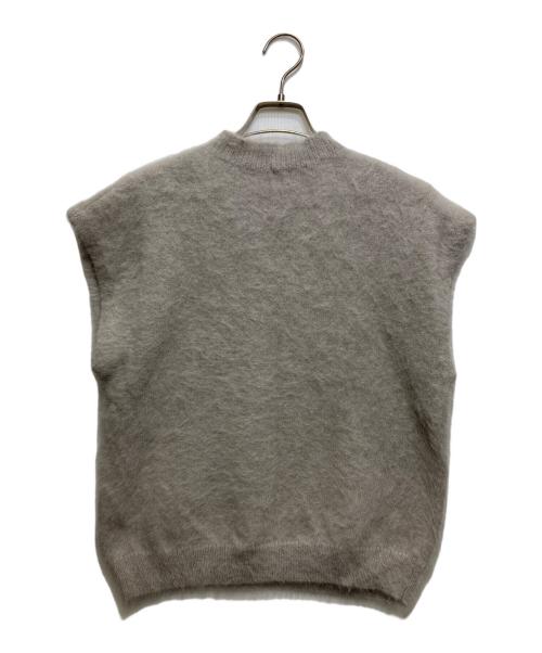 JOSEMOON（ジョゼムーン）JOSEMOON (ジョゼムーン) ANGORA 2WAY KNIT ベージュ サイズ:FREEの古着・服飾アイテム